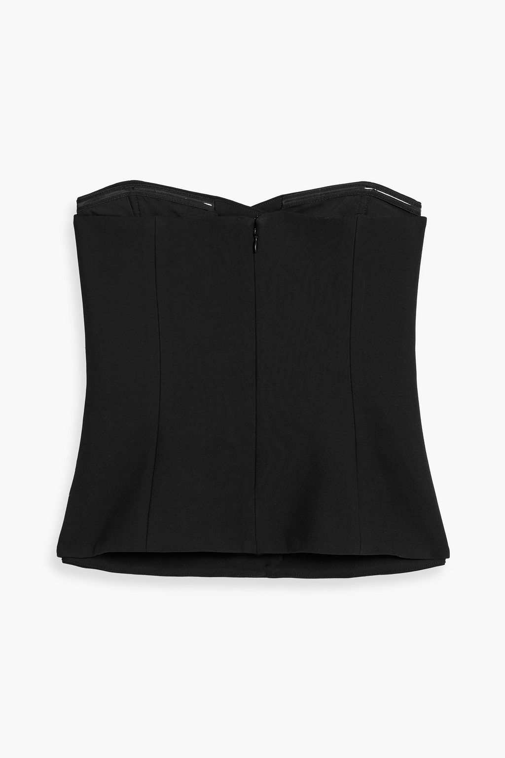 VERONICA BEARD Arlette strapless crepe bustier top