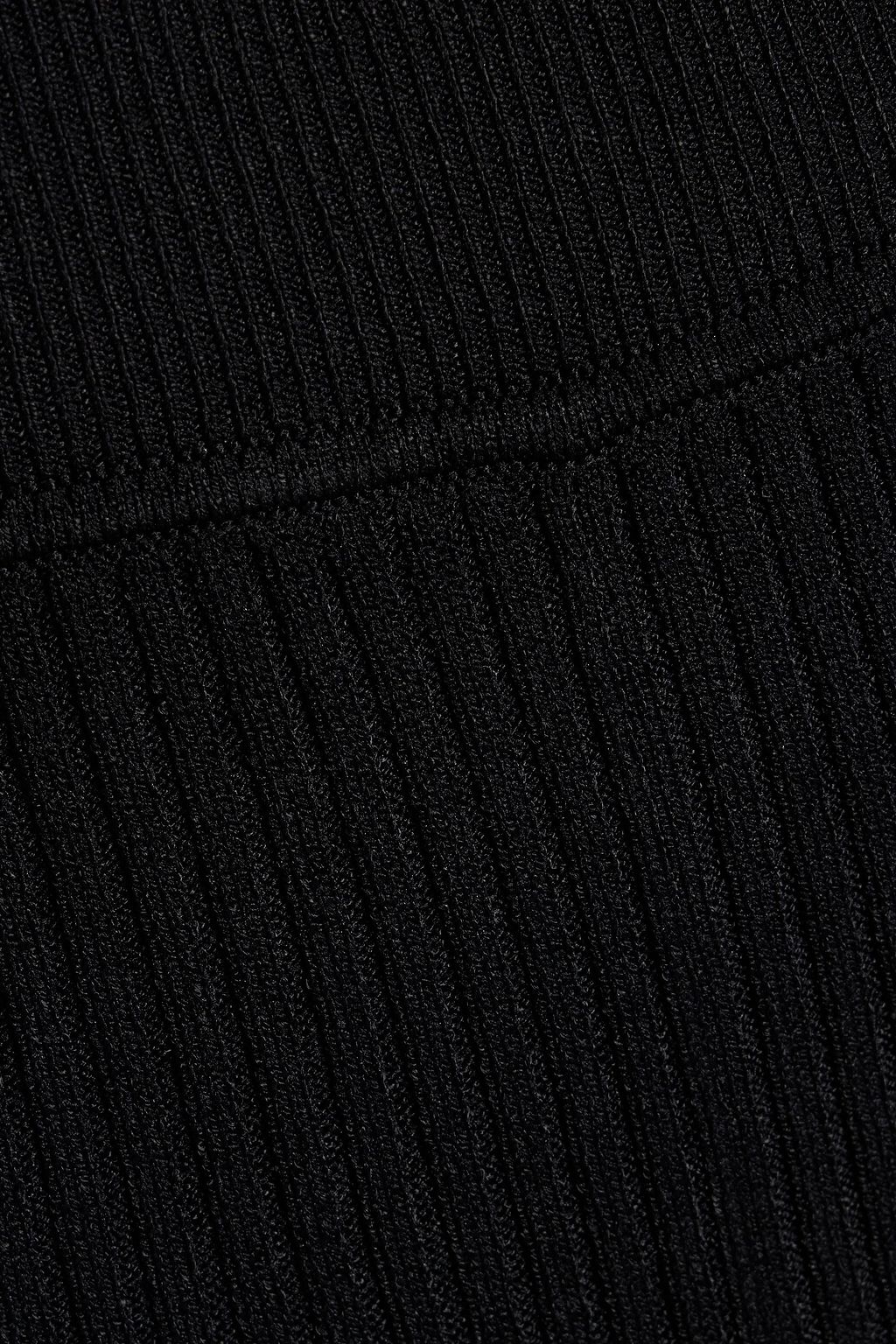 A.L.C. Ayla ribbed-knit bootcut pants