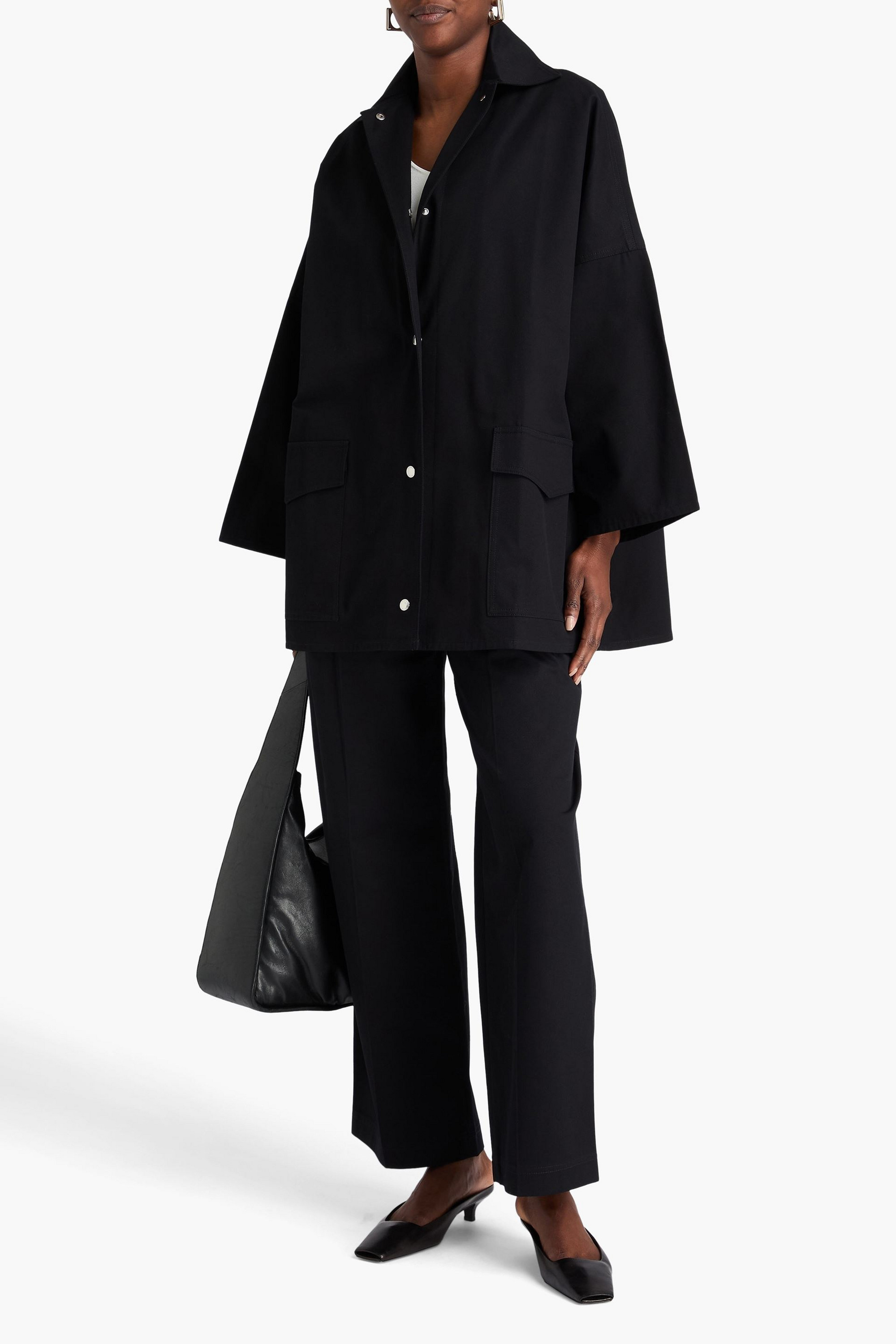 TOTEME Cotton-twill shirt jacket