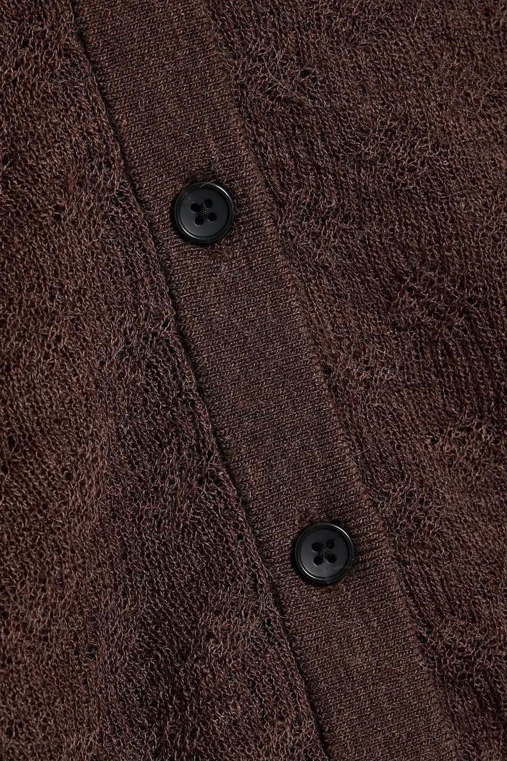 A.L.C. Marley pointelle-knit alpaca-blend cardigan