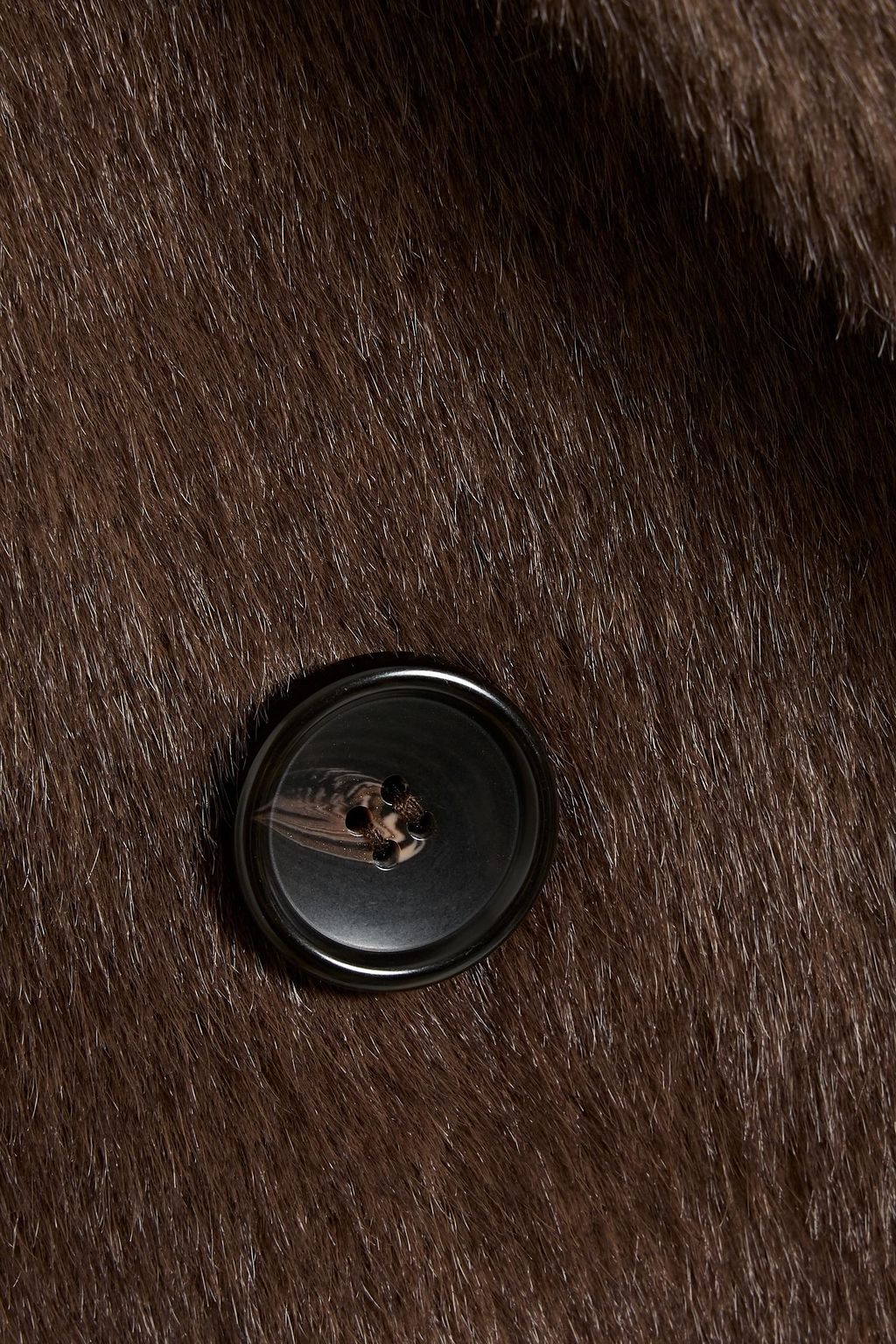 A.L.C. Double-breasted plush coat