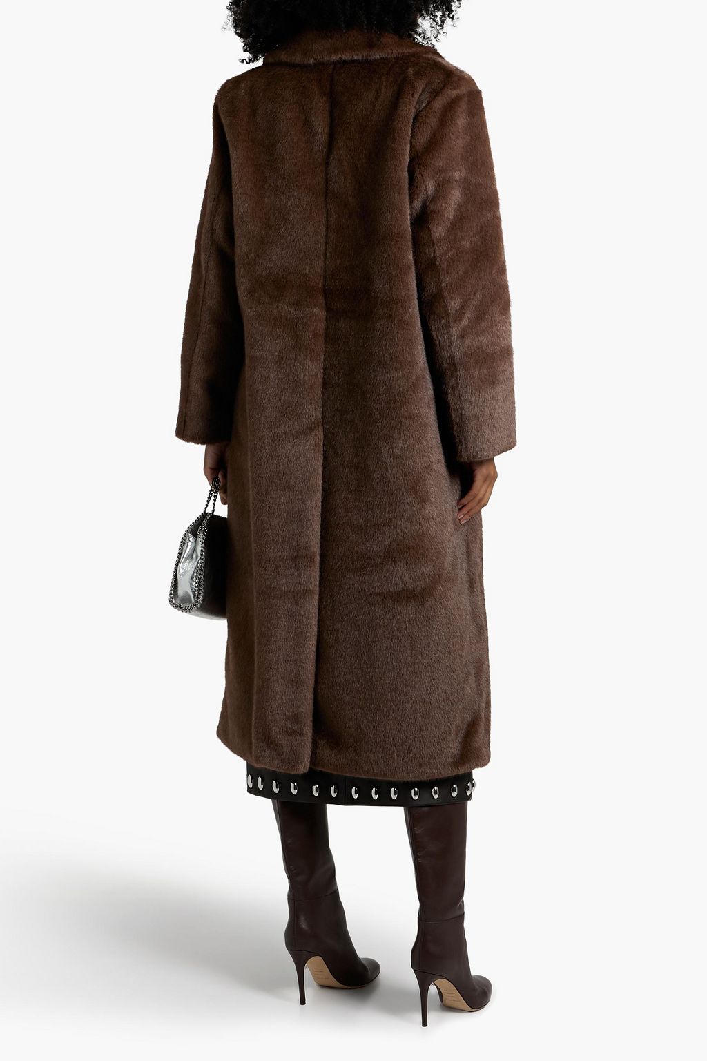A.L.C. Double-breasted plush coat