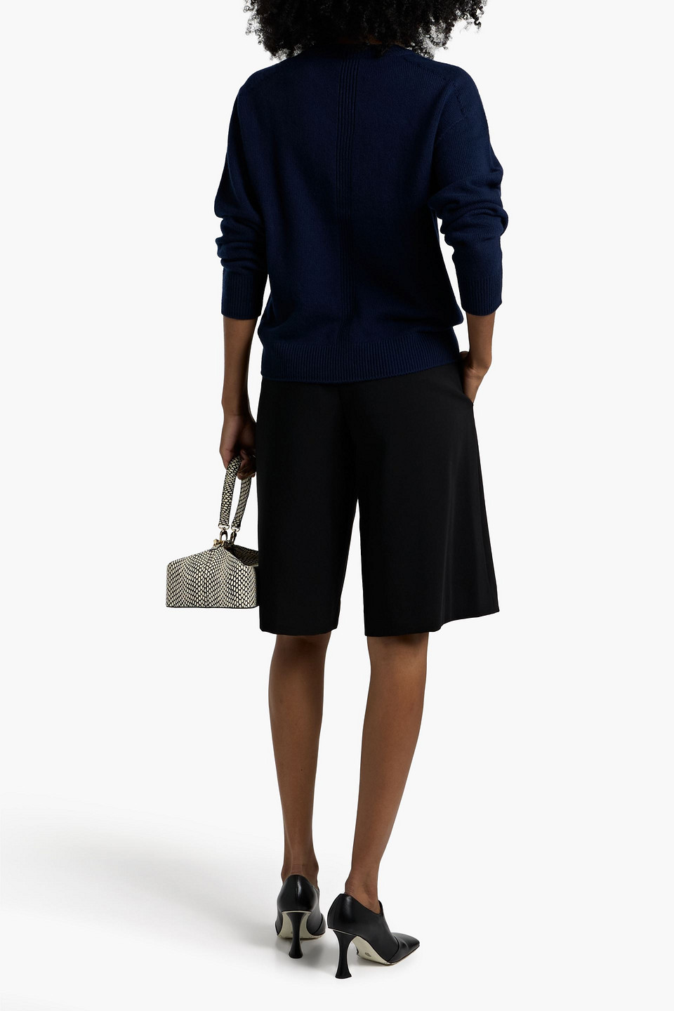 A.l.c Calven Cashmere Sweater In Blue