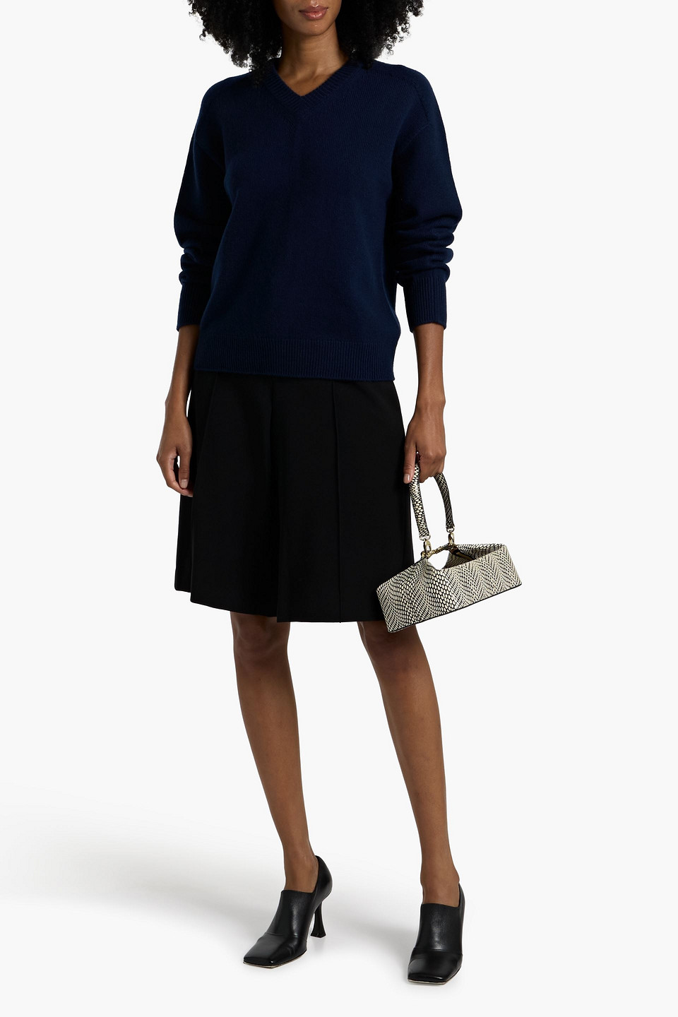 A.l.c Calven Cashmere Sweater In Blue