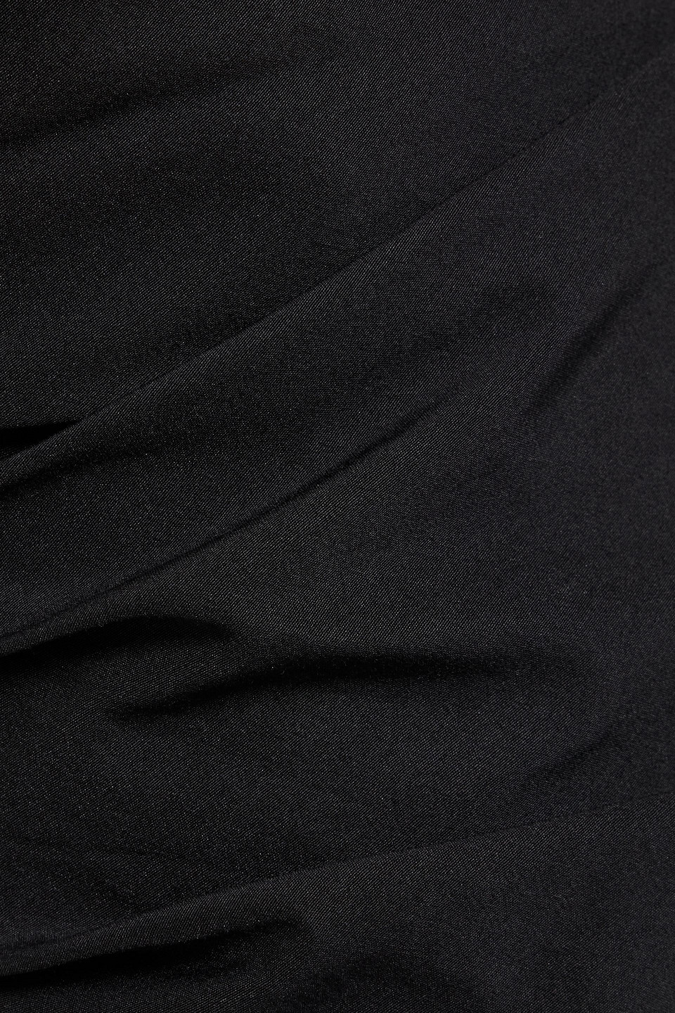 A.l.c Austin Strapless Pleated Dress In Black In Black