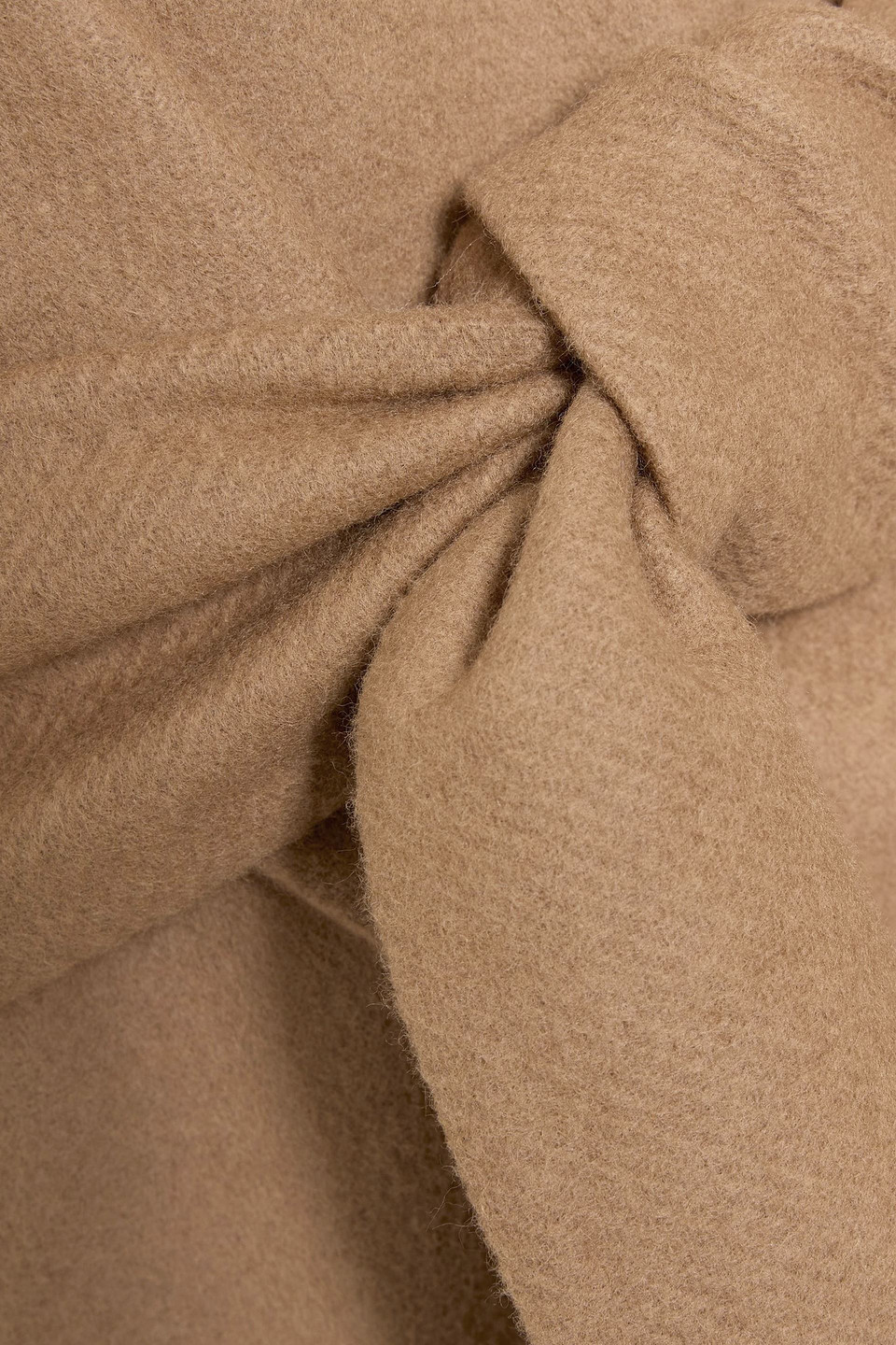 A.l.c Peter Wool-blend Felt Coat In Brown