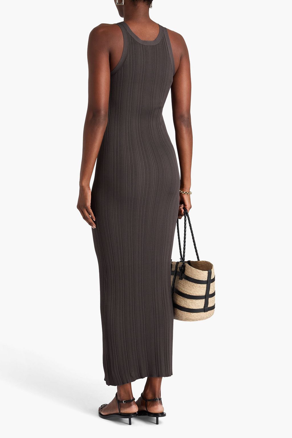 TOTEME Ribbed-knit maxi dress