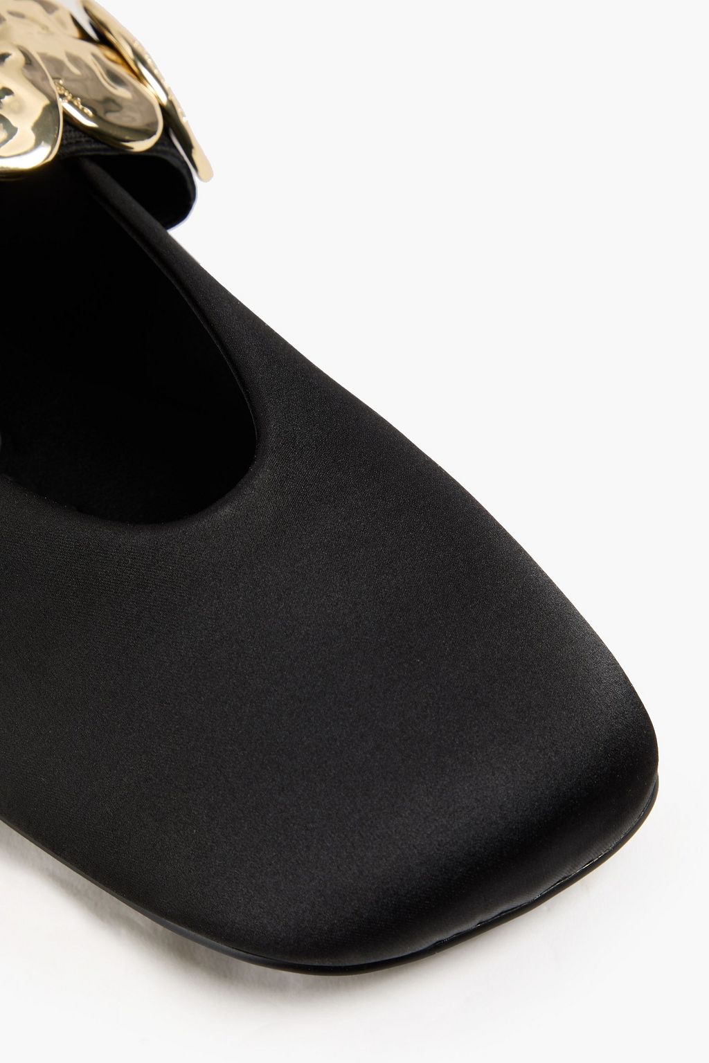 STINE GOYA SGReelo embellished satin Mary Jane flats