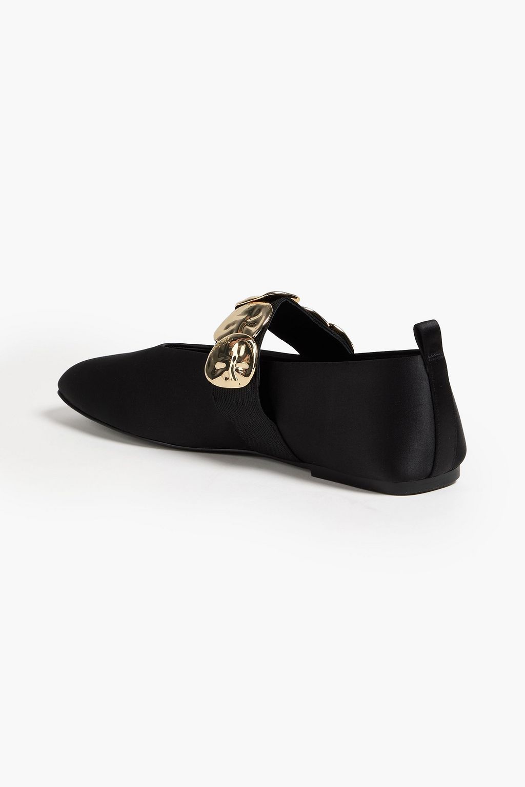 STINE GOYA SGReelo embellished satin Mary Jane flats
