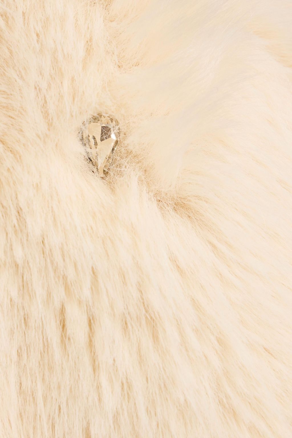A.L.C. Esme crystal-embellished plush jacket