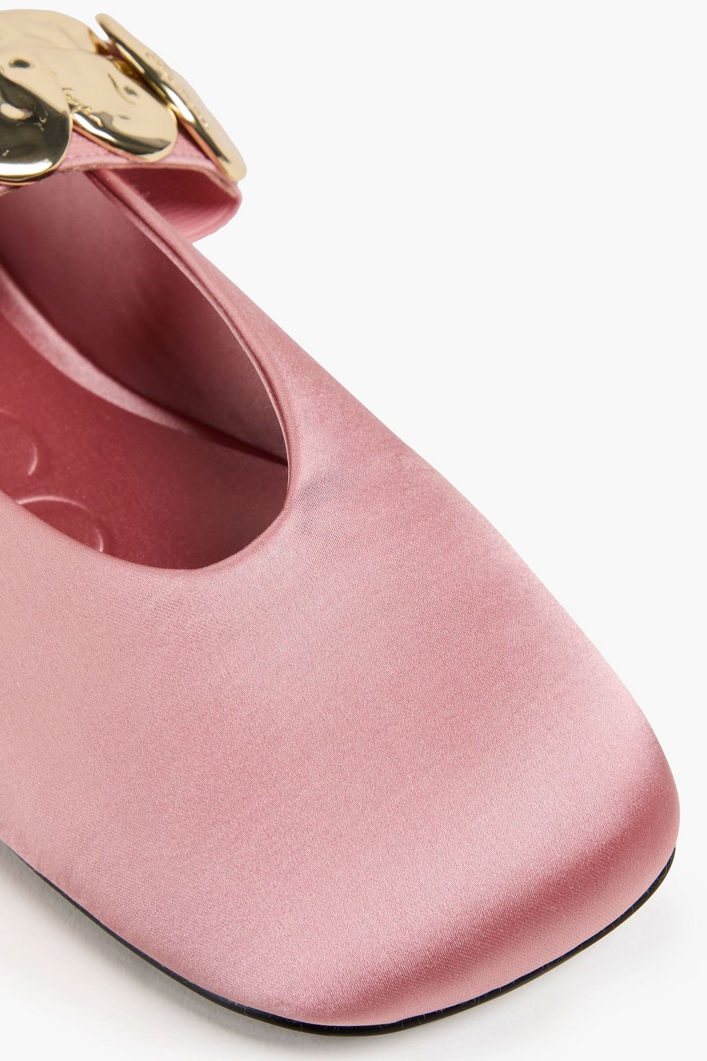 STINE GOYA SGReelo embellished satin Mary Jane flats