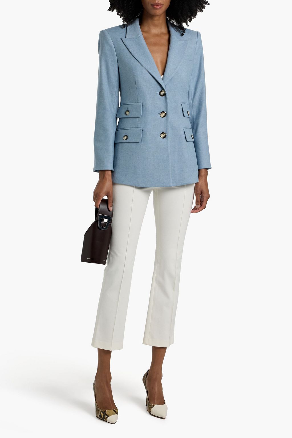 VERONICA BEARD Nalani Dickey flannel blazer