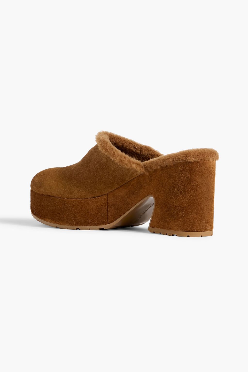 GIANVITO ROSSI Lyss suede platform clogs