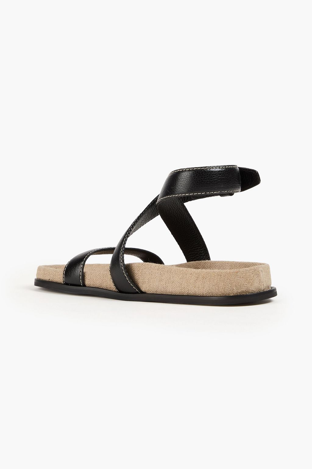 TOTEME Pebbled-leather sandals