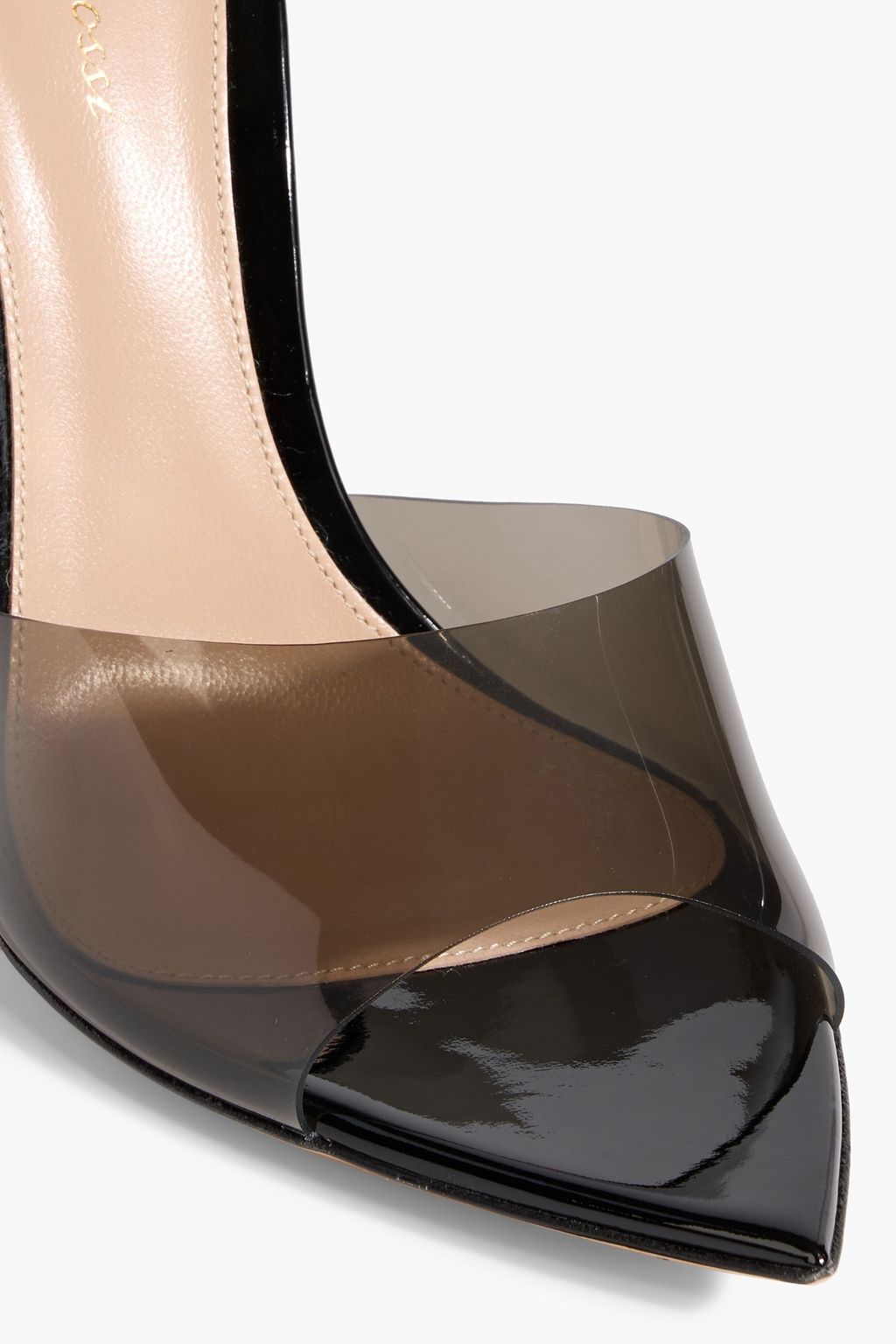 GIANVITO ROSSI Elle 115 PVC sandals