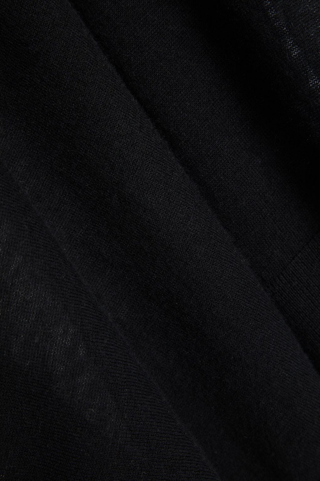 IRO Pullover aus einer Woll-, Seiden-Kaschmirmischung mit Cut-outs