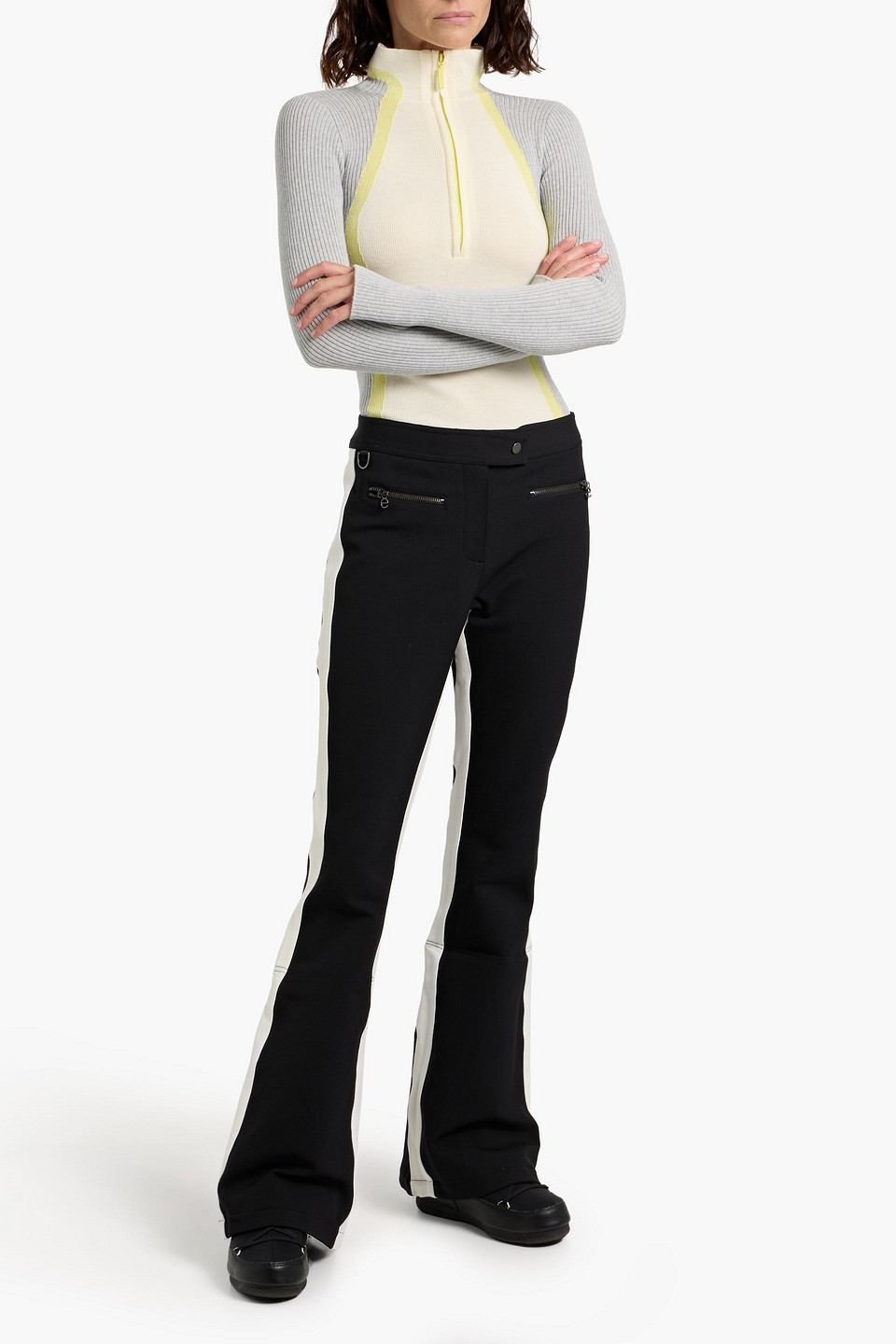 Cordova Geilo Ribbed Merino Wool Base Layer In Gray