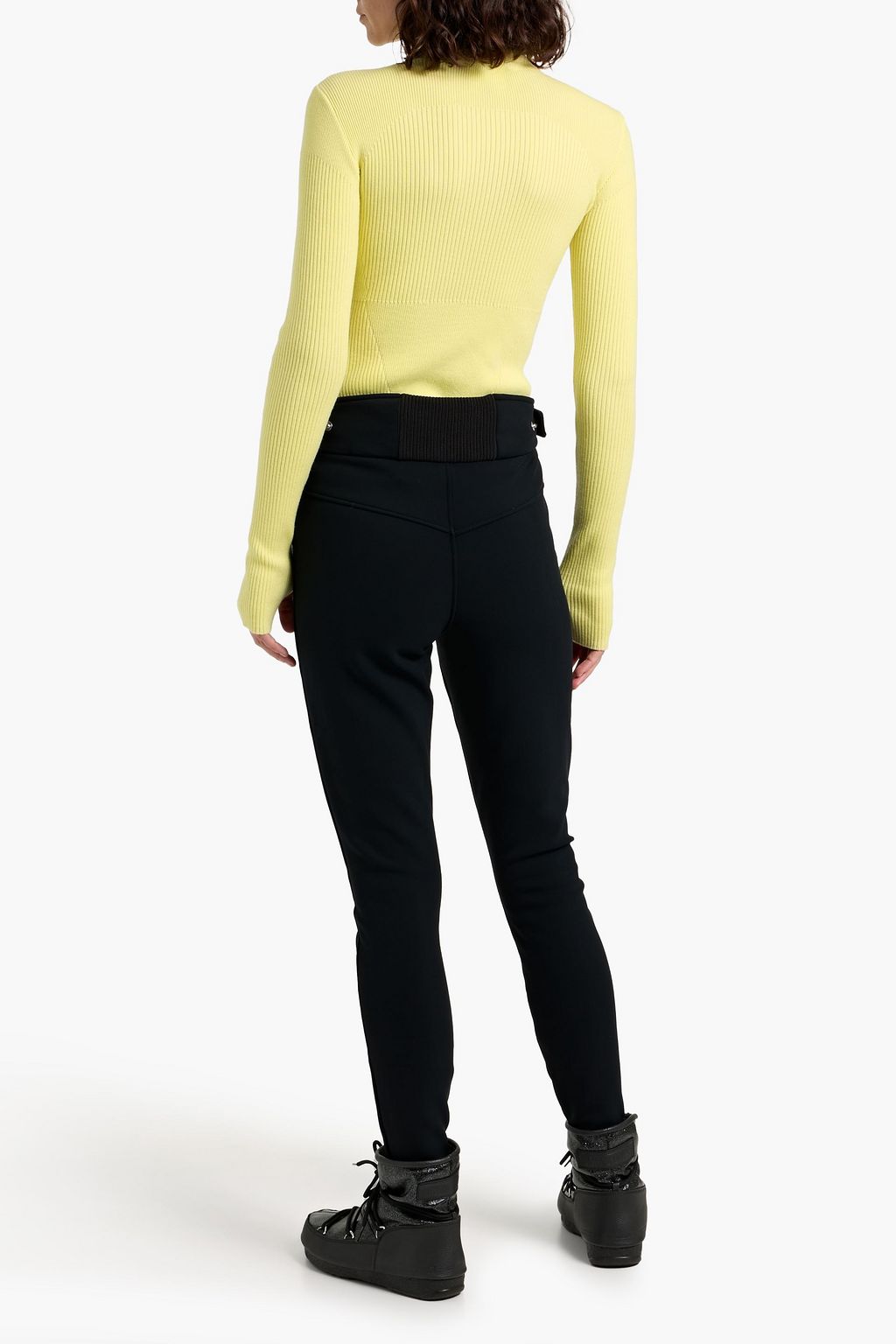 CORDOVA Butte ribbed merino wool-blend bodysuit