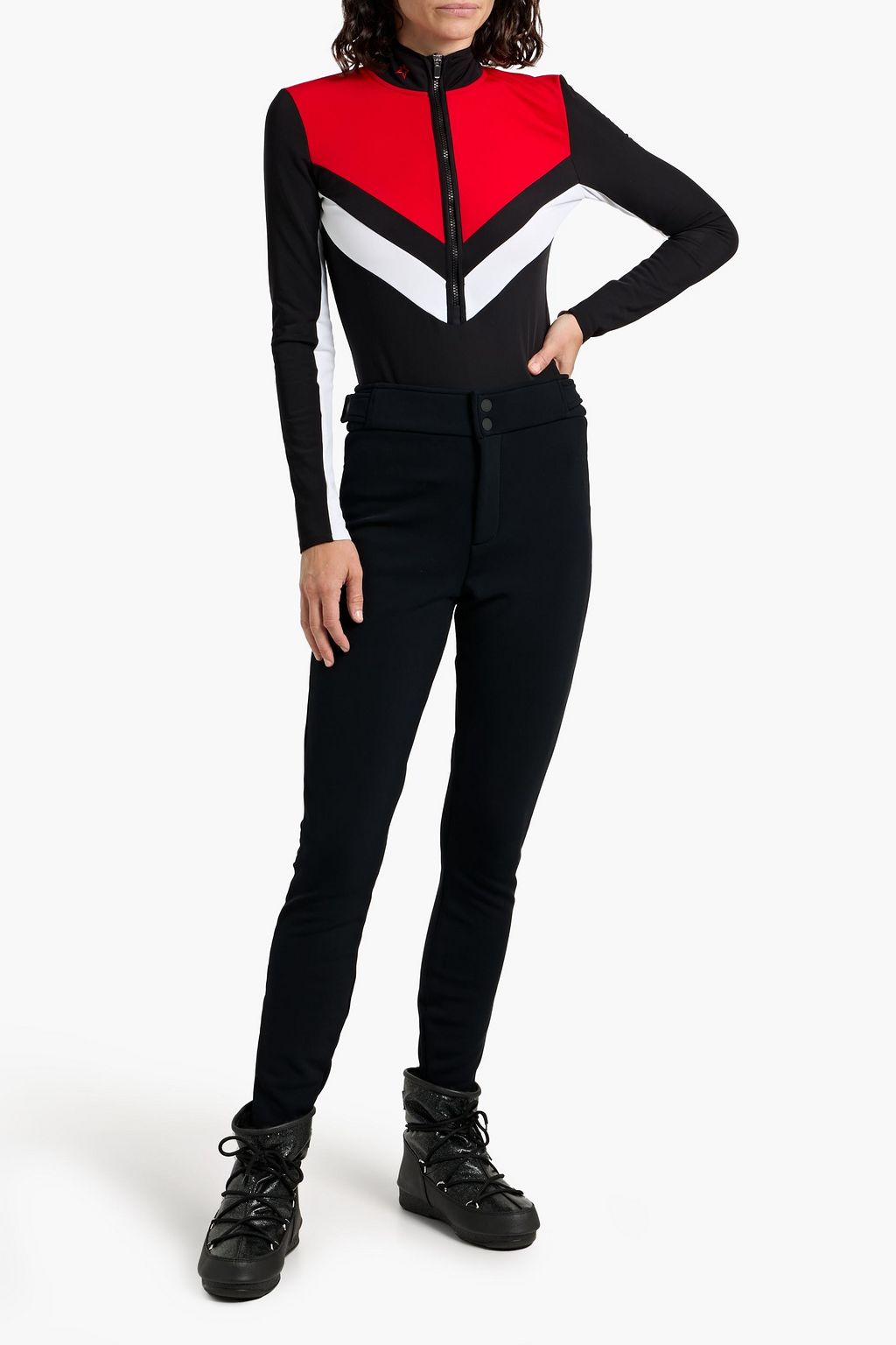 PERFECT MOMENT Stretch-jersey base layer
