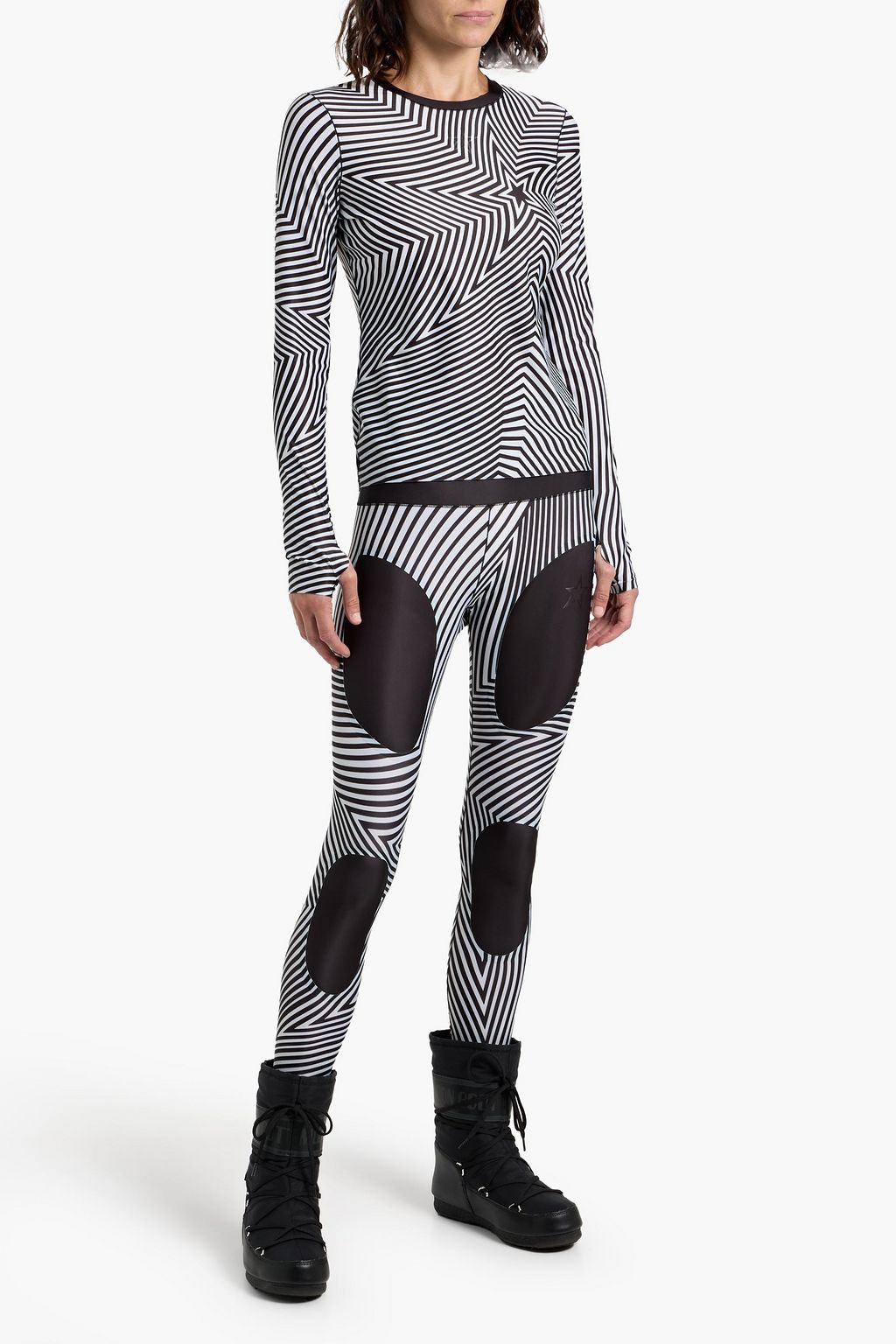 PERFECT MOMENT Printed stretch base layer