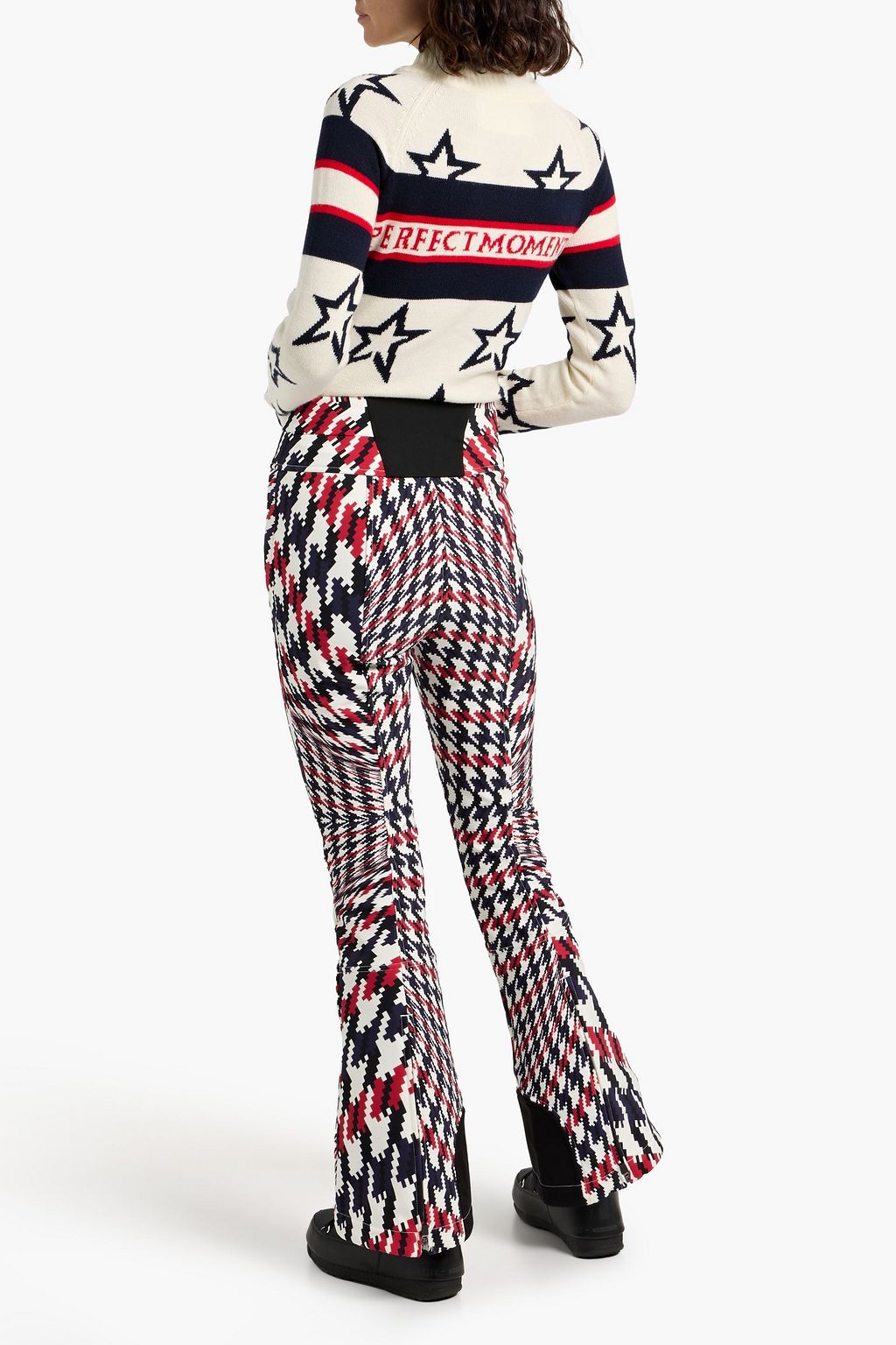 PERFECT MOMENT Brixen intarsia merino wool turtleneck sweater