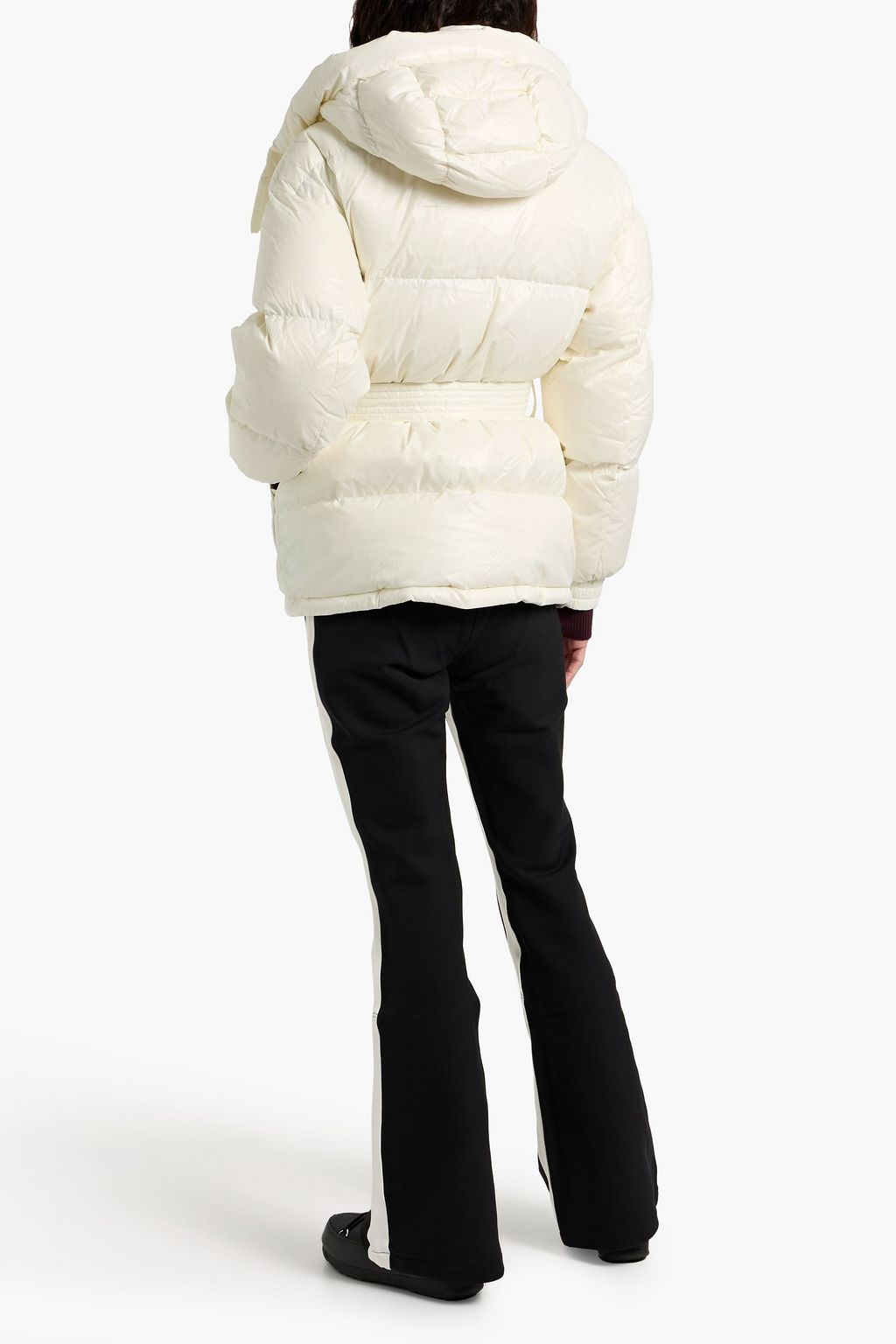 PERFECT MOMENT Maya quilted hooded down ski jacket