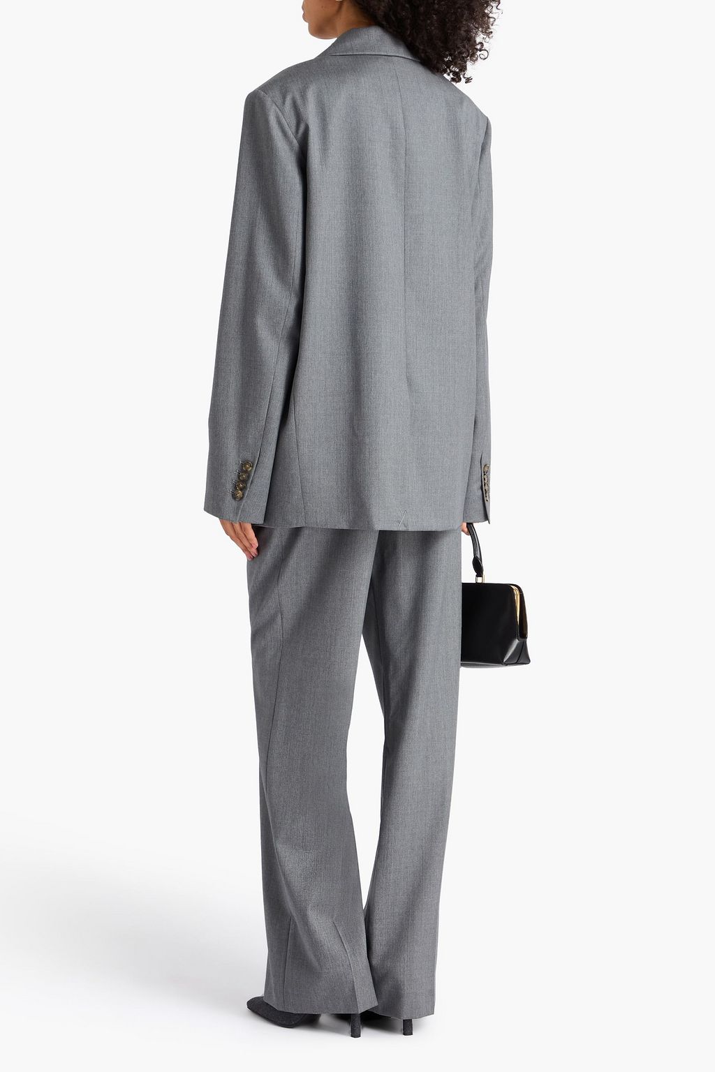 LOULOU STUDIO Donau double-breasted wool-twill blazer