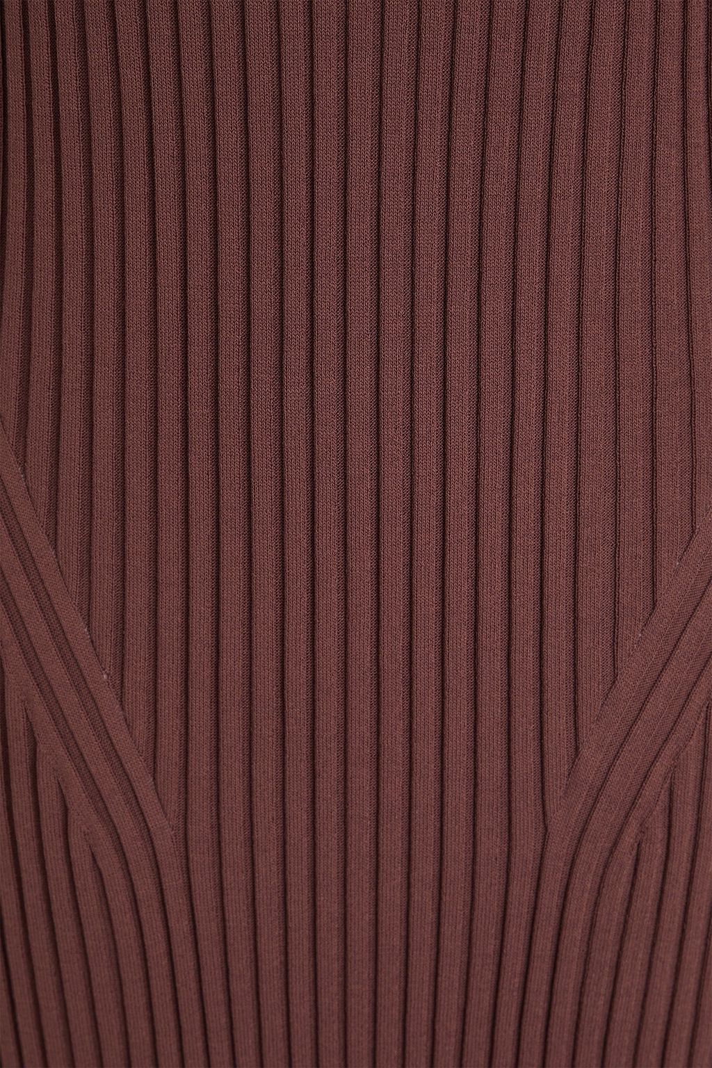 STINE GOYA Ribbed-knit midi dress