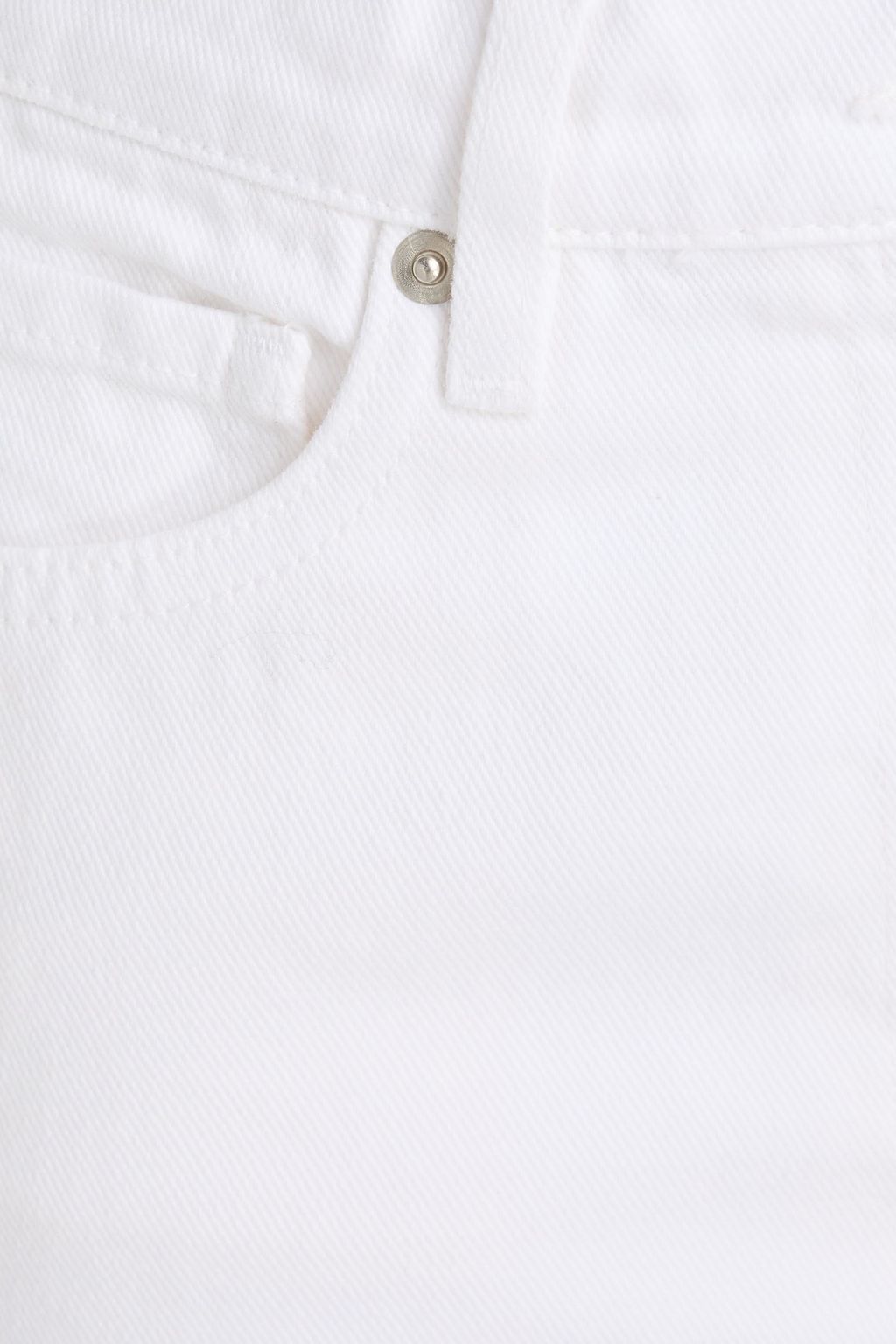 IRO Cropped frayed high-rise straight-leg jeans