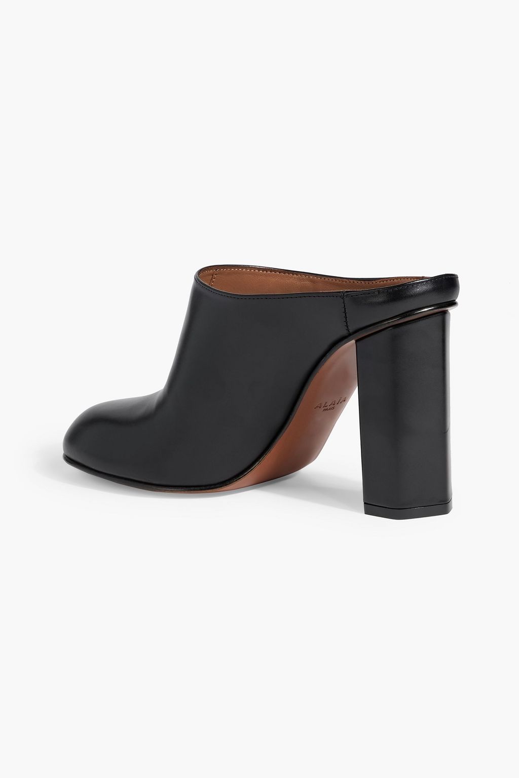 ALAÏA Babylone leather mules