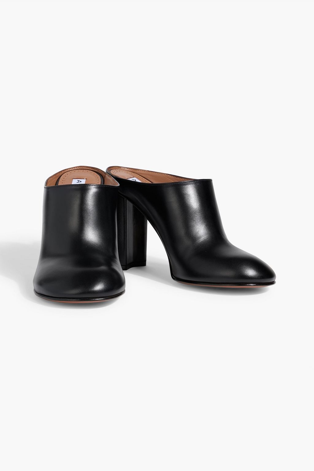 ALAÏA Babylone leather mules