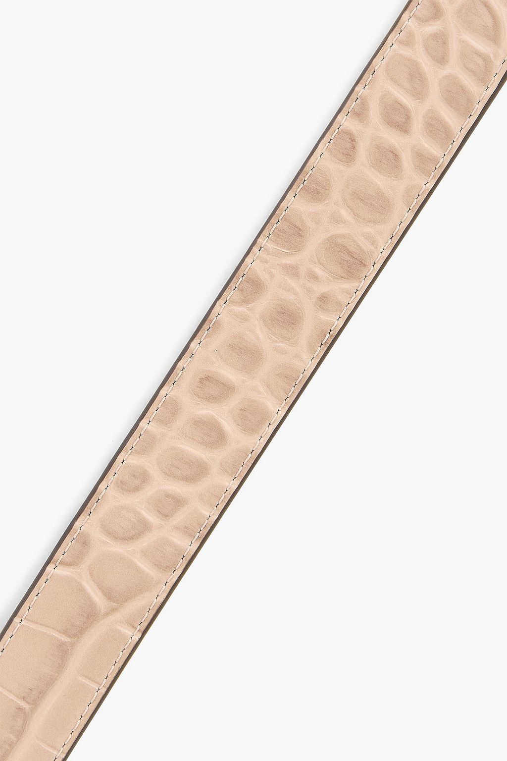 TORY BURCH Miller croc-effect leather belt