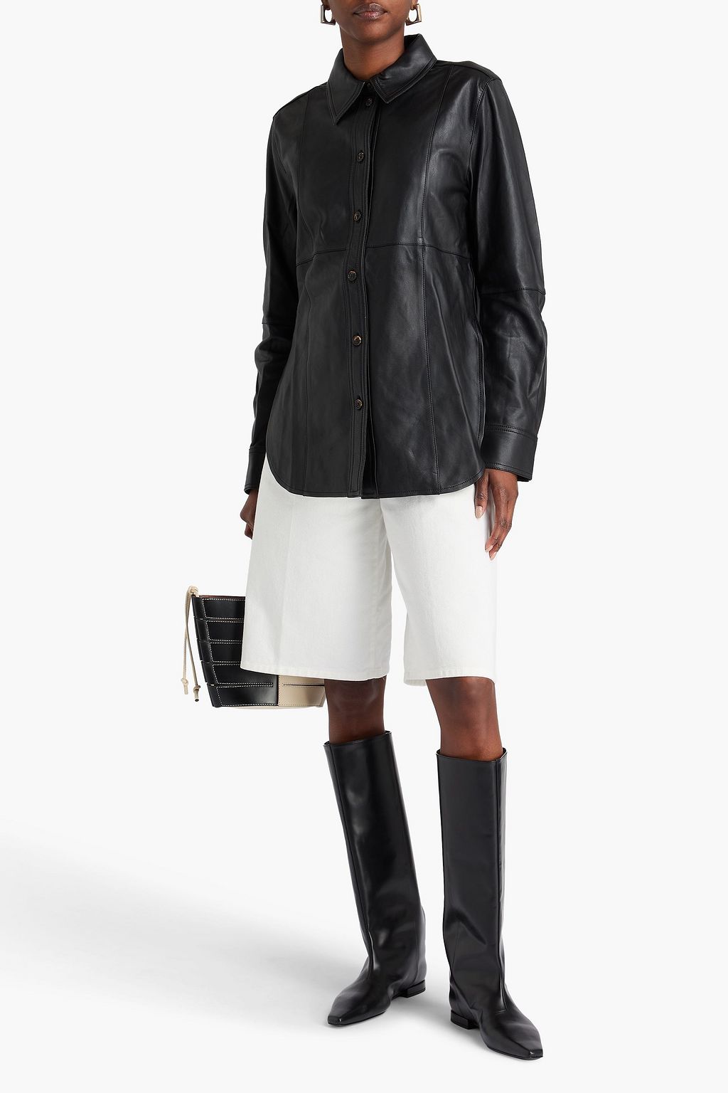 TOTEME Leather shirt