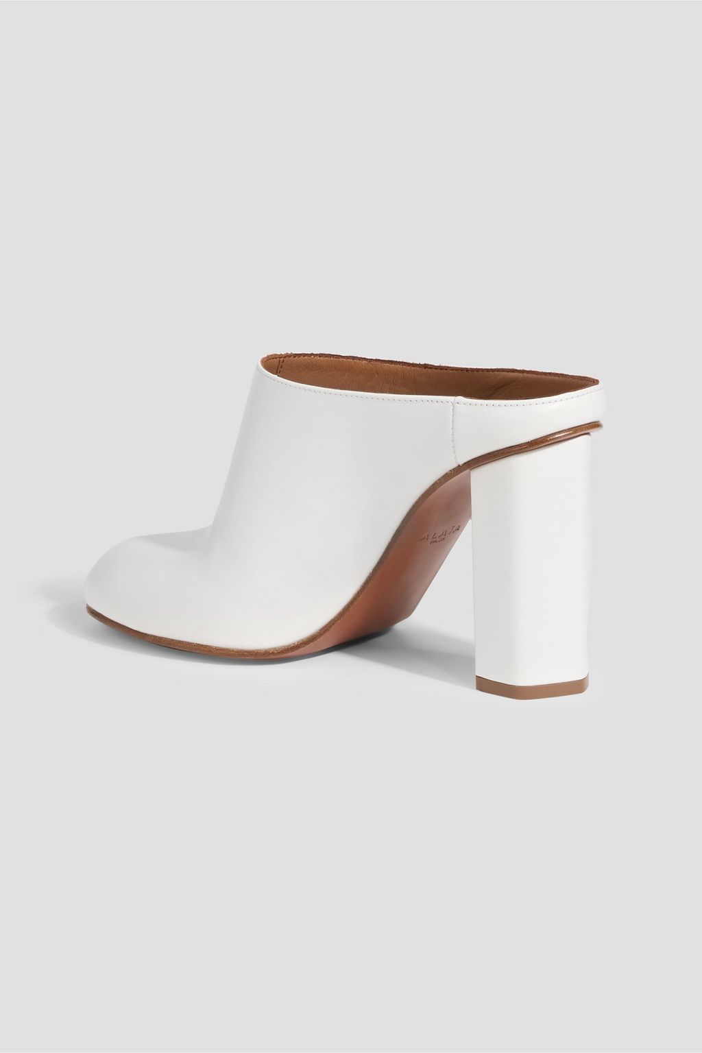 ALAÏA Babylone leather mules