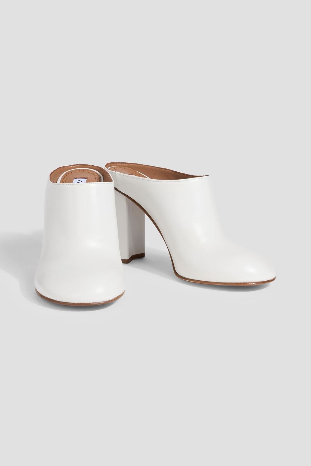 ALAÏA Babylone leather mules