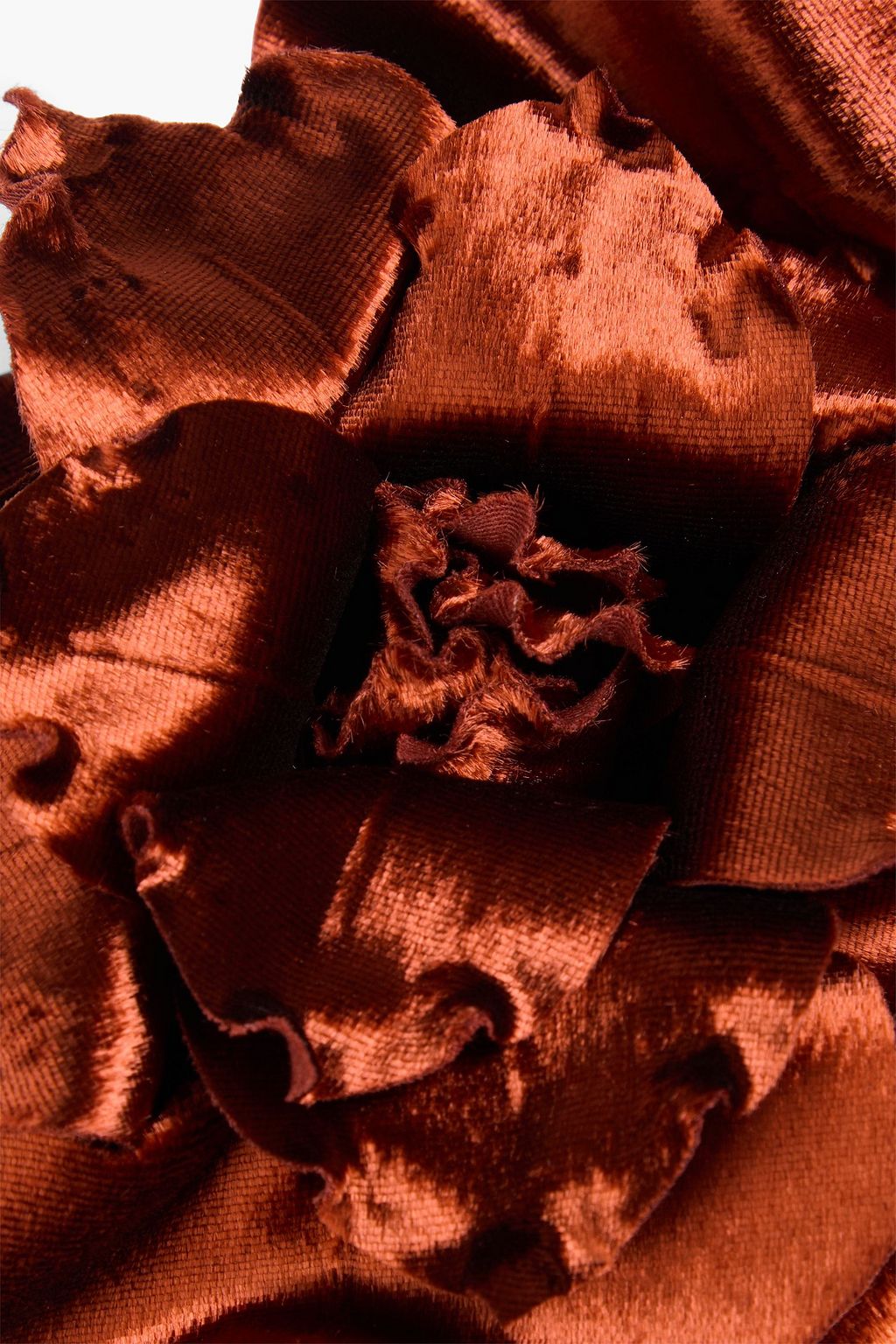 ZIMMERMANN Floral-appliquéd velvet brooch