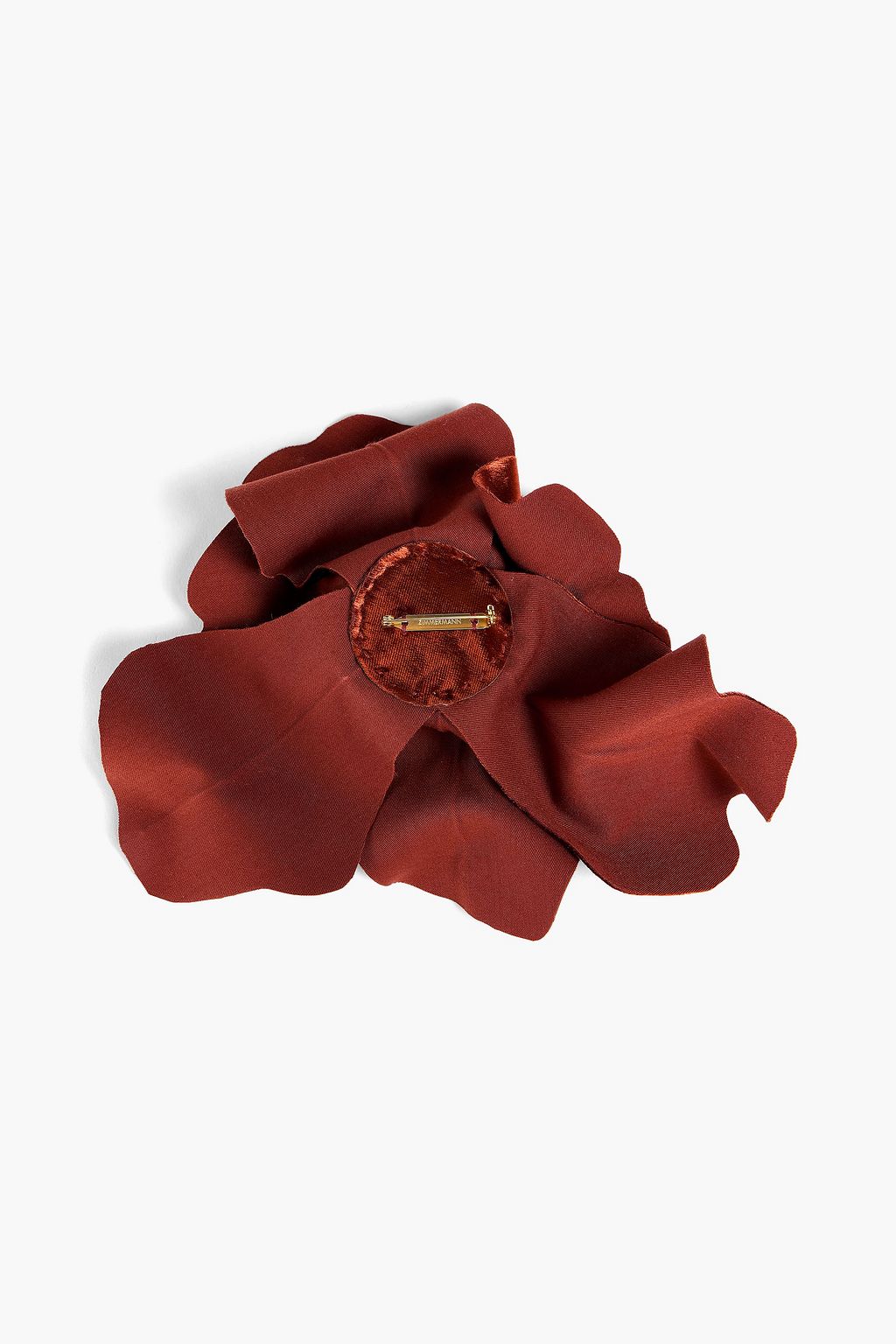 ZIMMERMANN Floral-appliquéd velvet brooch