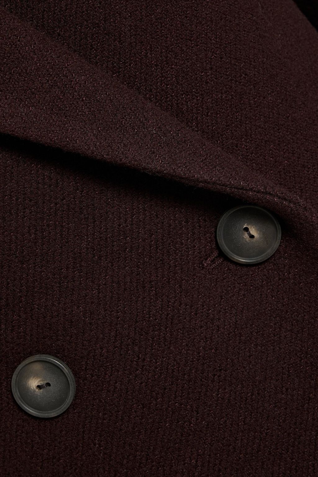 VINCE. Double-breasted wool-blend coat