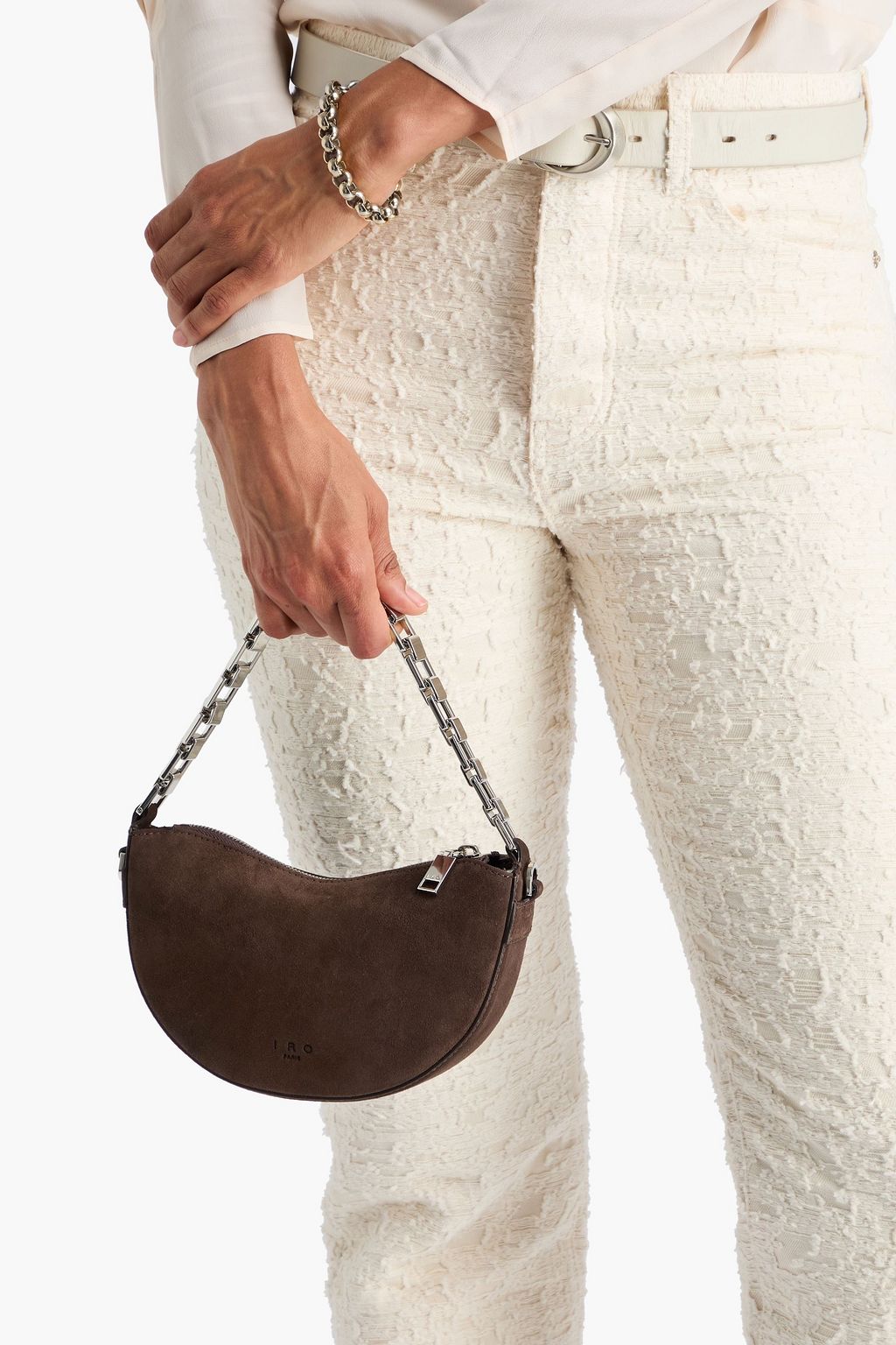 IRO Suede shoulder bag