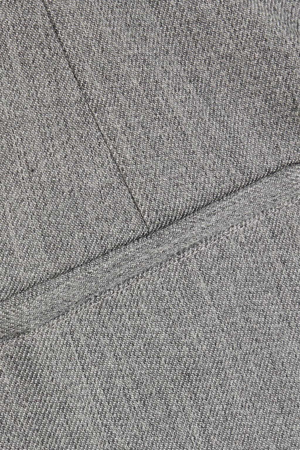 VINCE. Wool-blend twill wide-leg pants