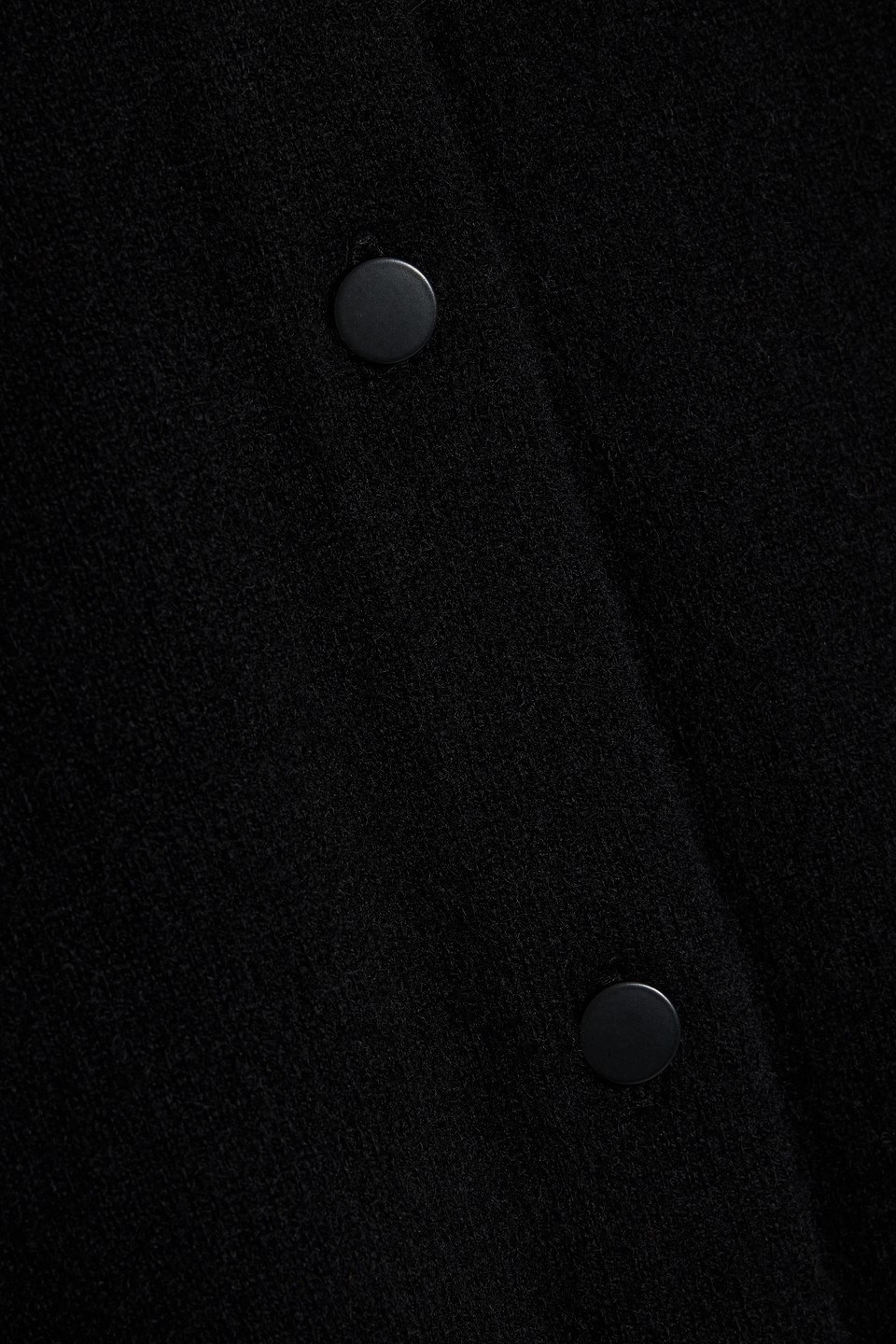 Vince Wool-blend Cardigan In Black