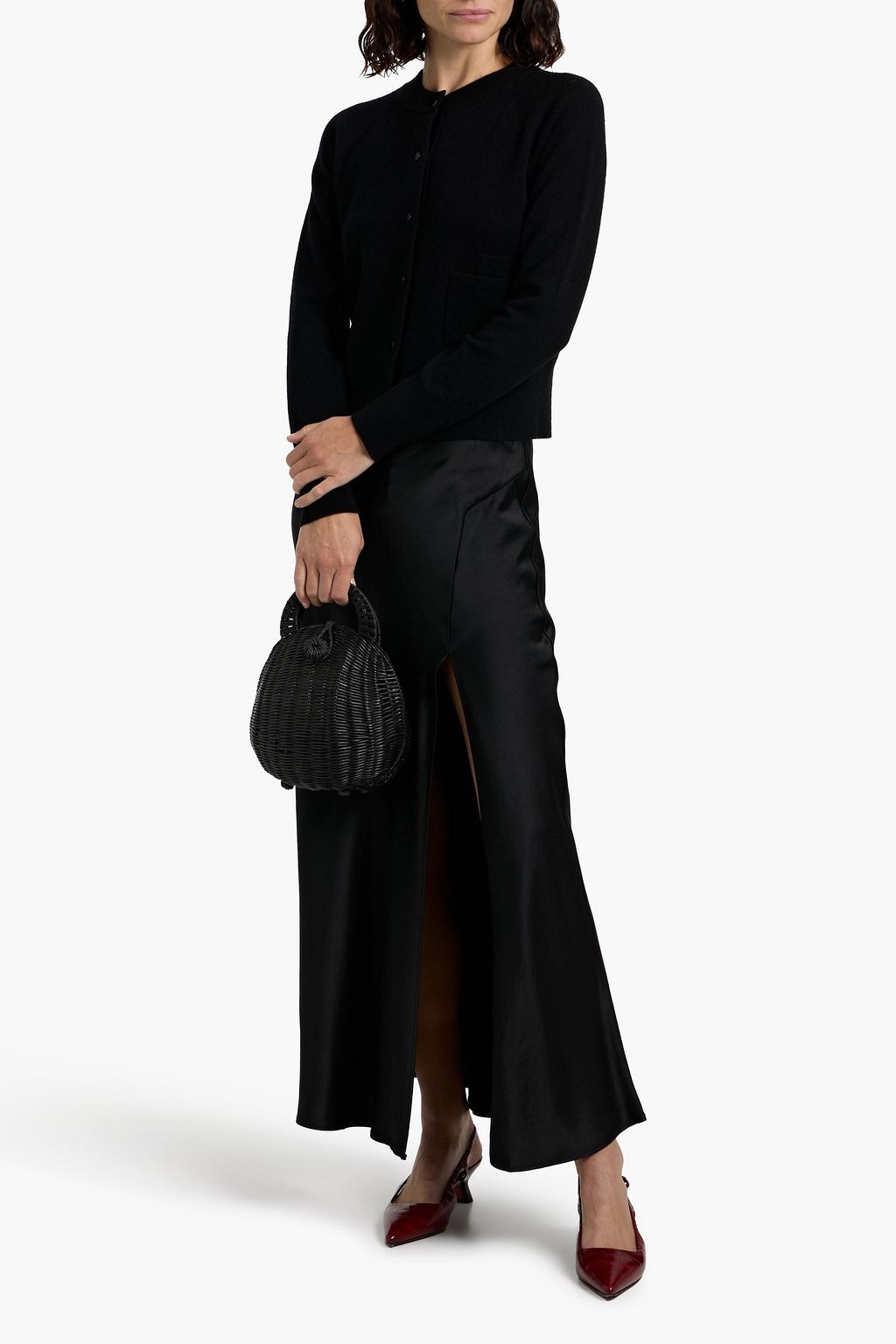 VINCE. Wool-blend cardigan