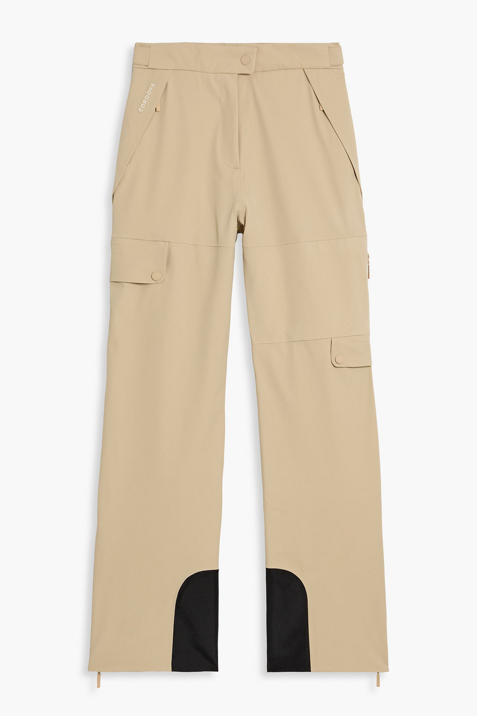 Cordova Zurs Straight-leg Ski Pants In Neutrals