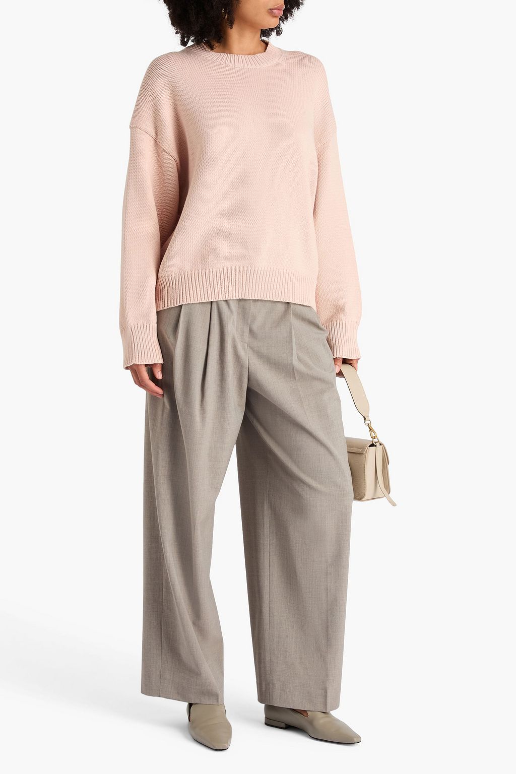 THEORY Cotton-blend sweater