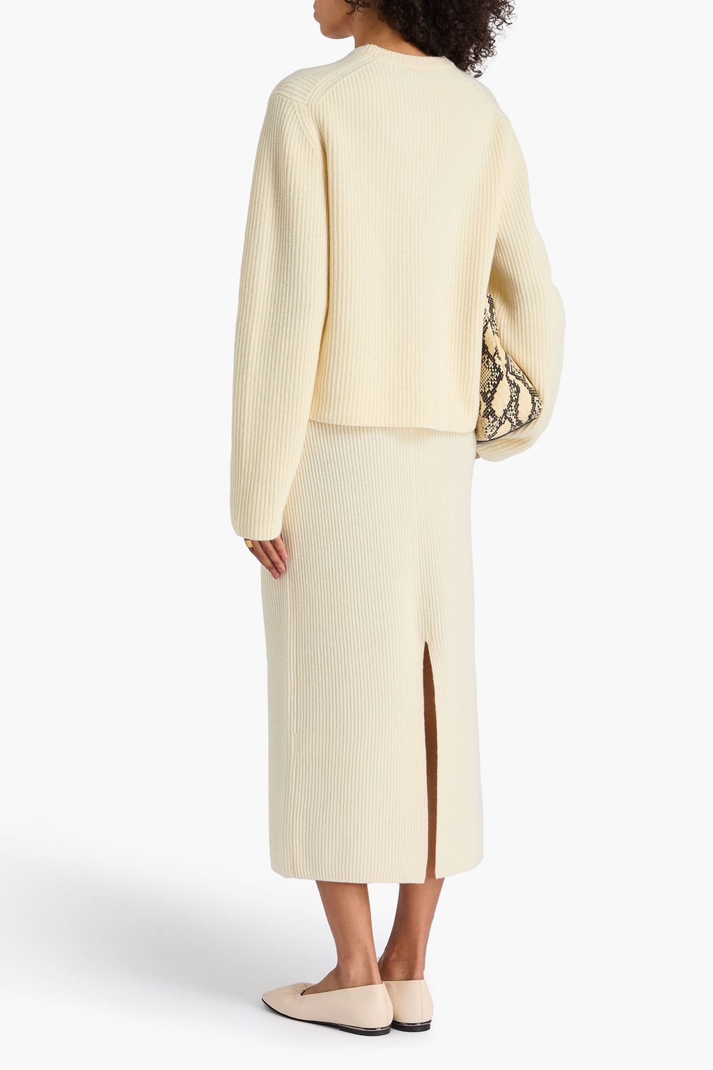 THEORY Wool and cashmere-blend sweater