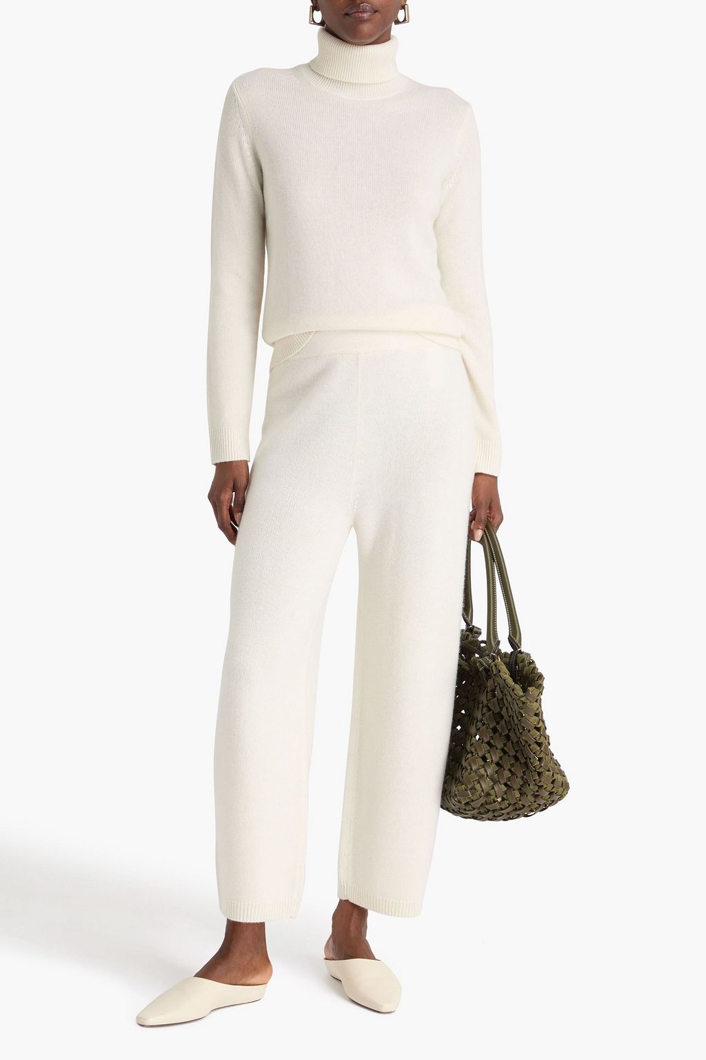 THEORY Cashmere straight-leg pants