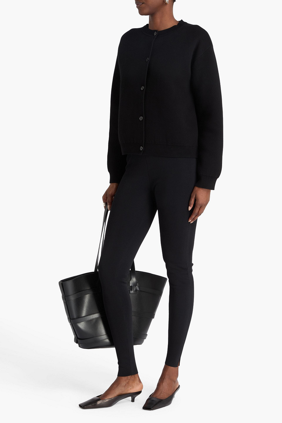  Theory - Cardigan „waverly“ Aus Einer Baumwollmischung - Schwarz - Xs 