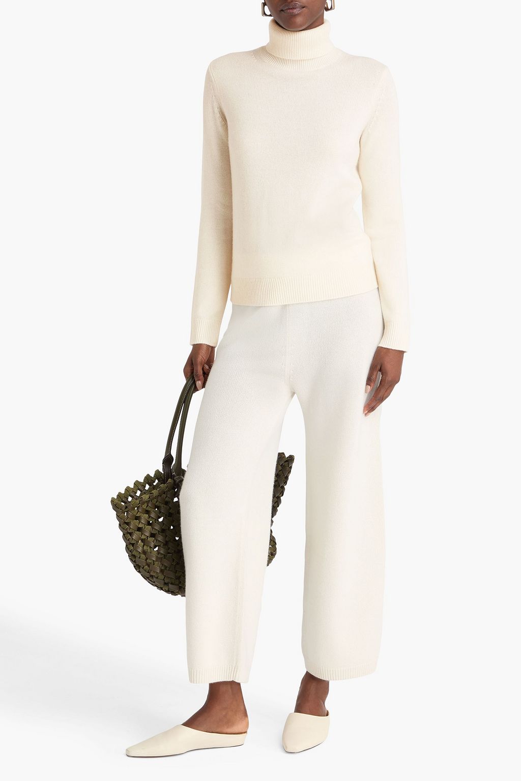 THEORY Cashmere turtleneck sweater