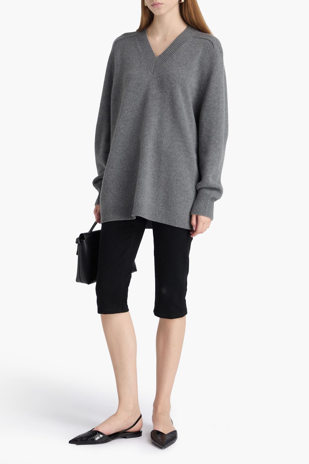THEORY Karenia wool and cashmere-blend sweater
