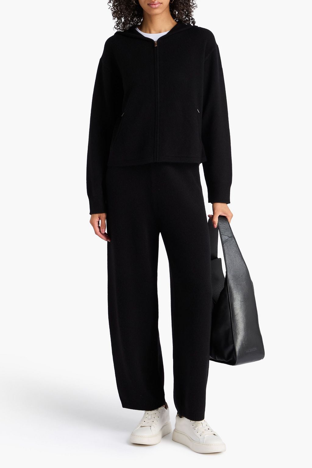 THEORY Cashmere zip-up hoodie
